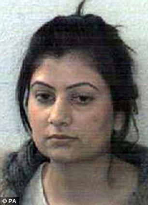 Briton Nadia Qureshi, 28, who was jailed for six months after she pleaded guilty to assisting unlawful immigration
